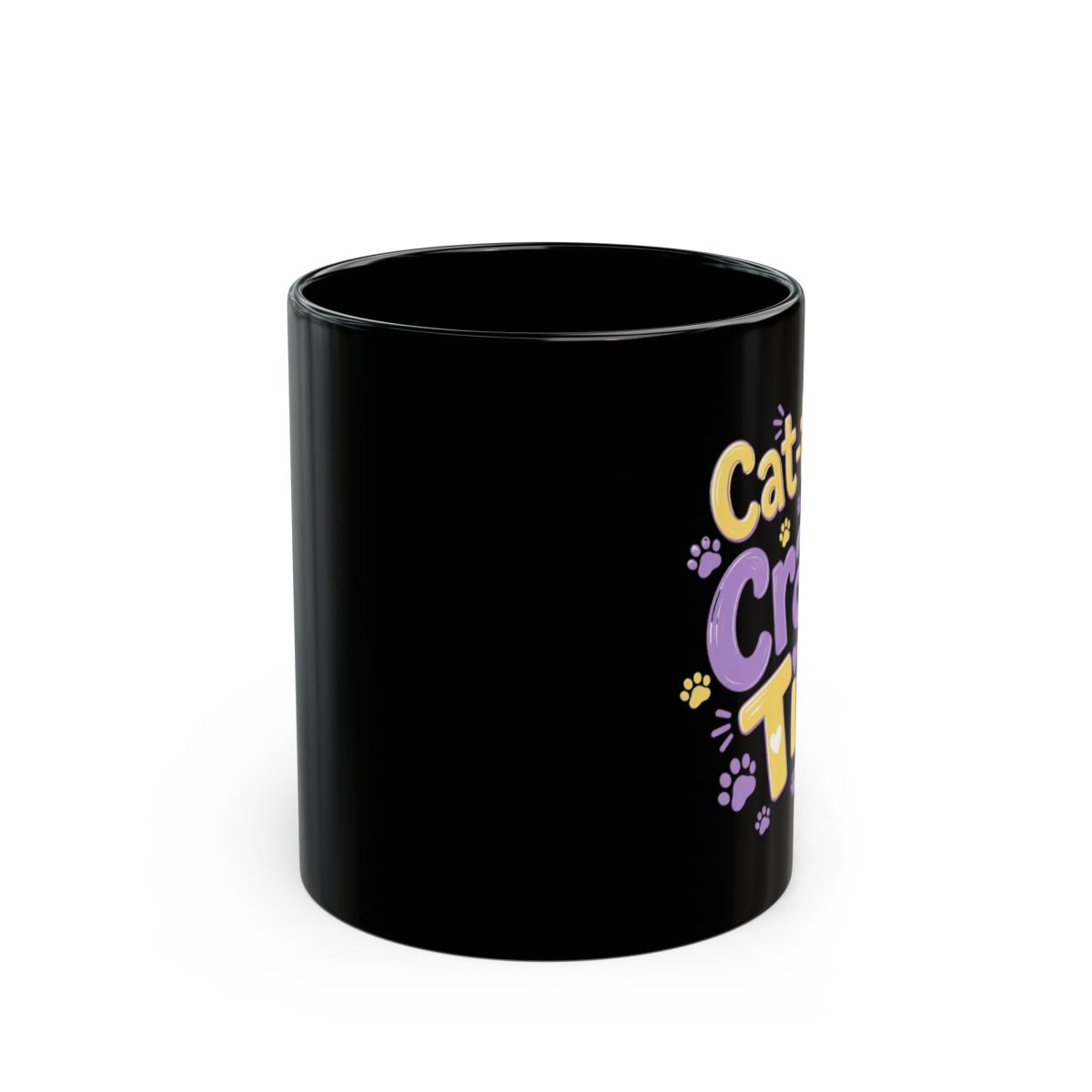 Gabby's Dollhouse "Dollhouse. The main text reads:" Mug 2 - alternate angle 1, merchandise